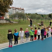 Obisk gasilcev in reševalnih psov