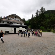 Srečno prispeli v Logarsko dolino